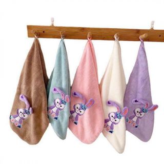 Set khăn tắm kèm khăn mặt thỏ tím.dày dặn thấm hút
KT: khăn mặt 35x70cm
khăn tắm 70x140cm