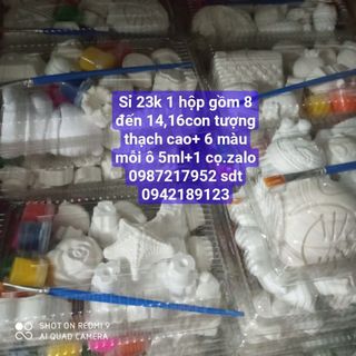 tượng thạch cao hộp giá rẻ 23k 1 hộp tượng đầy luôn