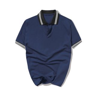 Áo thun nam trung niên có cổ sọc ngang cao cấp hàng chất lượng, thời trang, phong cách quý ông CHUYÊN KAKI