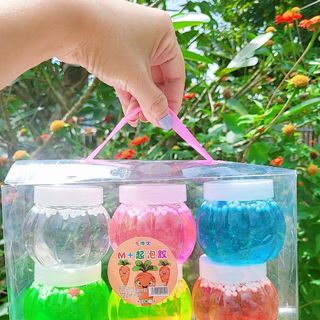 HỘP 6 MÀU SLIME BÍ CHẤT NHỜN MA QUÁI