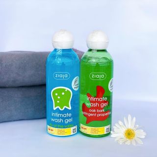 Dung Dịch Vệ Sinh Phụ Nữ Intimate Vỏ Sồi ZIAJA Giúp Cân Bằng Độ PH Tự Nhiên, Se Khít, Dưỡng Ẩm Sâu 200ml