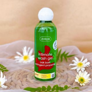 Dung Dịch Vệ Sinh Phụ Nữ Intimate Vỏ Sồi ZIAJA Giúp Cân Bằng Độ PH Tự Nhiên, Se Khít, Dưỡng Ẩm Sâu 200ml