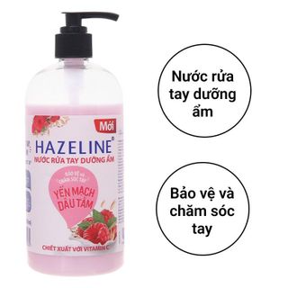 Hazeline Rửa Tay YMDT 450g (Hồng)