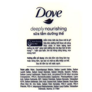 Dove ST Chuyên Sâu 530g