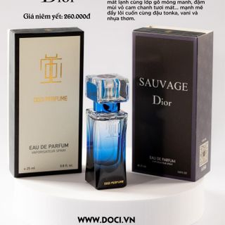 Nước Hoa Sauvage_Dior - DOCI Perfume Chai 25ml giá sỉ