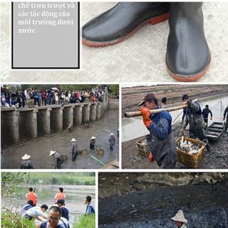 Ủng yếm liền quần lội nước hai lớp