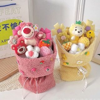 Set bó hoa gấu bông - Xưởng sản xuất gấu bông Việt Khuê