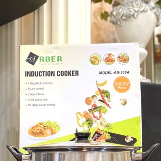 Bếp từ đơn Arber AB268A hàng chính hãng bảo hành 12 tháng