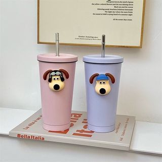 Ly giữ nhiệt Charm Cún giá sỉ