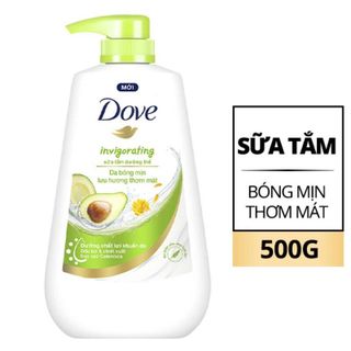 Dove Sữa Tắm Bóng Mịn Thơm Mát 500g (Xanh Lá) giá sỉ