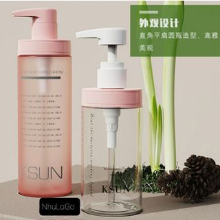 PET Vỏ Bình Sữa Tắm, Vỏ bình Dầu Gội, Dưỡng thể Trong Đục Vòi Nhấn 300ml-480ml ( Vỏ Bình In Logo Theo Yêu Cầu ) Hàng, Giá tận Xưởng.