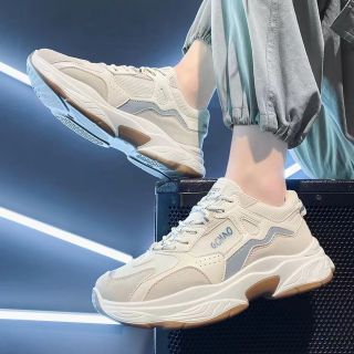 Giày Sneaker Nam Thể Thao GChao Viền Phản Quang phong cách hiện đại, tăng chiều cao nổi bật