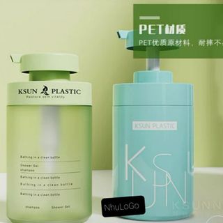 PET Vỏ Bình Dầu Gội, Bình Sữa Tắm, Dưỡng Thể, Vỏ Bình Mỹ Phẩm Nắp Nhấn From Nét 450ml ( Vỏ Bình In LoGo Theo Yêu Cầu ) Hàng, Giá Tận Xưởng.