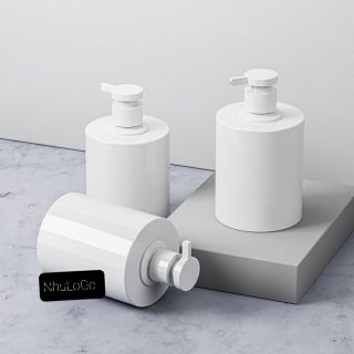 PET Vỏ Bình Sữa Tắm, Vỏ Chai Dầu Gội Vòi Nhấn from Góc 500ml ( Vỏ Bình In LoGo theo Yêu Cầu) Hàng Giá Tận Xưởng
