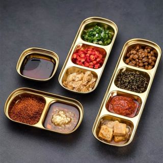 CHÉN ĐỰNG NƯỚC CHẤM INOX 3 NGĂN