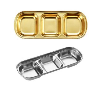 CHÉN ĐỰNG NƯỚC CHẤM INOX 3 NGĂN