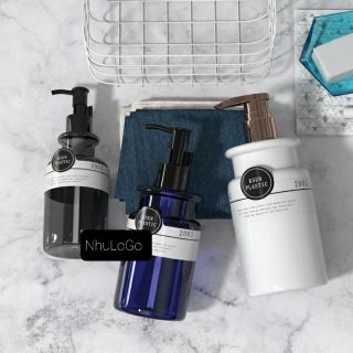 Vỏ Bình Sữa Tắm, Dầu Gội Vòi nhấn, Nhựa PE Trong Đục Cao Cấp 200ml-300ml-500ml ( Vỏ Bình In LOGo Theo Yêu Cầu) Hàng, Giá Tận Xưởng.