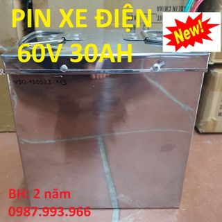 Pin LITHIUM LFP 60V 30AH cho xe điện 5 bình - pin ắc quy xe điện