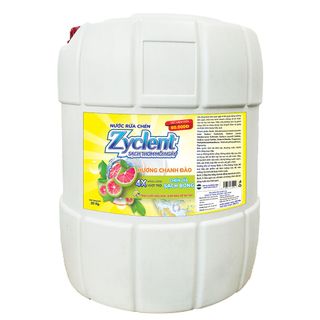NƯỚC RỬA CHÉN ZYCLENT EXTRA HƯƠNG CHANH ĐÀO 20KG - SIÊU TIẾT KIỆM