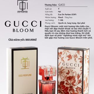 Nước Hoa Gucci_Bloom - DOCI Perfume Chai 25ml giá sỉ