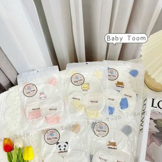 Set Mũ -bao tay chân Toom mã mới Hàn chất thun lạnh peptit cho bé - SuuHouse BaBy