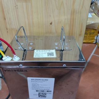 Pin LITHIUM LFP 72V 30AH cho xe điện 6 bình -feliz a2 2021