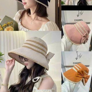 Nón vành đủ kiểu có nơ QC giá sỉ