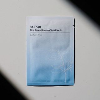 BAZZAR Mặt Nạ Rau Má Dưỡng Ẩm, Phục Hồi Làn Da