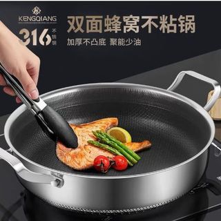 CHẢO CHỐNG DÍNH TỔ ONG 2 QUAI 28CM