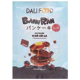 Bột bánh rán vị socola Dali Food gói 200g.