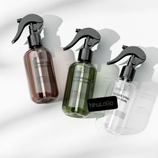 PET Vỏ Chai Xịt Trong Vòi Cong Sang Trọng 350ml ( Vỏ Chai Xịt In LoGo Theo Yêu Cầu) Hang, Giá Tận Xưởng.