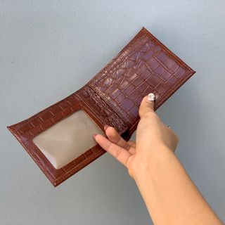 Ví vân cá lót nhung cao cấp