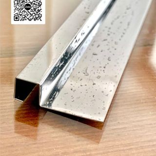 Nẹp inox góc vuông- Nẹp trang trí