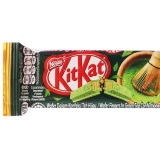 Bánh xốp phủ trà xanh KitKat gói 136g ( 8 thanh)