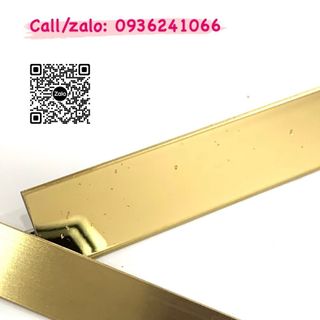 Nẹp trang trí U, T, V, H nhôm, inox