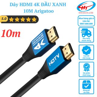 Dây HDMI 4K ĐẦU XANH 10M Arigatoo giá sỉ