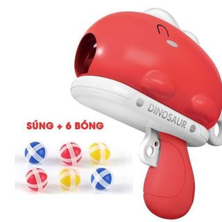 ĐỒ CHƠI SÚNG BẮN KHỦNG LONG KÈM PHI TIÊU