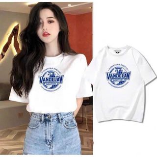 Áo thun nữ in hình trái đất hiện đại, chất liệu thun cotton thoáng mát-Thu