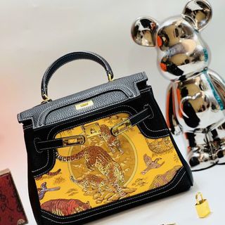 Túi xách quảng châu Kelly Mix Super Fullbox - 09B2596 (Chuyên sỉ túi xách sll, balo, ví, thắt lưng, túi Laptop)