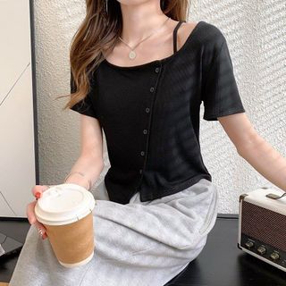 Áo nút kiểu hàng đẹp giá tốt