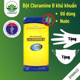 [Bộ y tế] Cloramin B Việt Nam 25%, Chloramine B Clorabee HCCB Việt Nam, Bột khử khuẩn đồ dùng,tiệt trùng nước