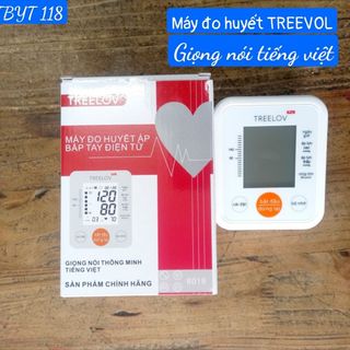 Máy đo huyết áp có giọng nói Treelov bảo hành 5 năm