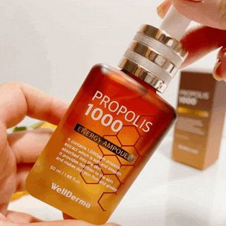 Serum Keo Ong Wellderma  KHÁNG SINH CHO LÀN DA - Phục Hồi + Cấp Ẩm + Dưỡng Sáng Da + Chống Lão Hoá Giảm Rõ Nếp Nhăn