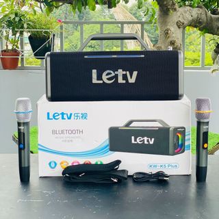Loa Xách Tay Bluetooth KW K5Plus - Công Suất Cực Lớn 200W, Sử Dụng Liên Tục Đến 8 Giờ, Đèn LED RGB Nhiều Chế Độ, Âm Thanh Siêu Khủng, Tặng Kèm Micro Không Dây Karaoke.