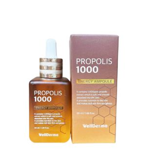 Serum Keo Ong Wellderma  KHÁNG SINH CHO LÀN DA - Phục Hồi + Cấp Ẩm + Dưỡng Sáng Da + Chống Lão Hoá Giảm Rõ Nếp Nhăn