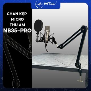 Chân Kẹp Micro Cao Cấp NB 35Pro Chuyên Dành Cho Thiết Bị Micro Thu Âm Chịu Được Trọng Lượng Đến 3Kg Hỗ Trợ LiveStream Chuyên Nghiệp Bền Bỉ Chắc Chắn Dễ Dàng Sử Dụng