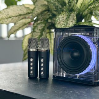 Loa Xách Tay Mini Peterhot A99 - Âm Thanh Hi-Fi Chân Thực Sắc Nét Đèn Led RGB Độc Đáo Nháy Theo Nhạc Kết Nối Bluetooth Dễ Dàng, Tặng Kèm 2 Micro Mini Sạc Pin Qua Cổng Type-C