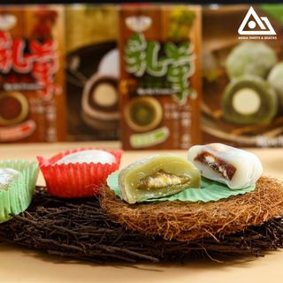 Bánh mochi Đài Loan Royal Family 180g vị kem trà xanh và kem đậu đỏ An Gia Sweets & Snacks