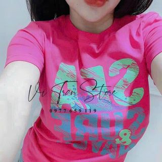 Áo thun nữ in chữ see, chất liệu cotton thoáng mát-Thu