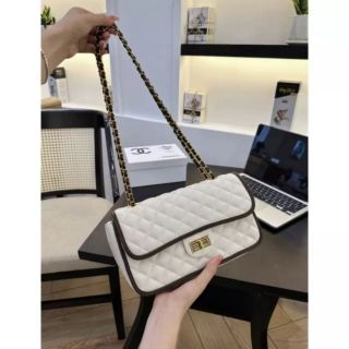 (MẪU MỚI - HÀNG QC CAO CẤP LOẠI 1) - TÚI XÁCH NỮ ĐEO VAI Ô TRÁM PHỐI VIỀN ĐỘC LẠ
